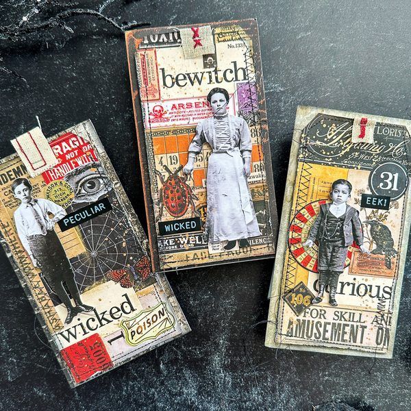 Tim Holtz Halloween set ephemera Idea-Ology - Imagen 3