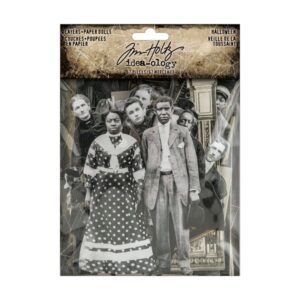 Tim Holtz Halloween Layers and Paper dots Idea-Ology
