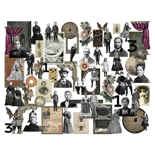 Tim Holtz Halloween Layers and Paper dots Idea-Ology - Imagen 2