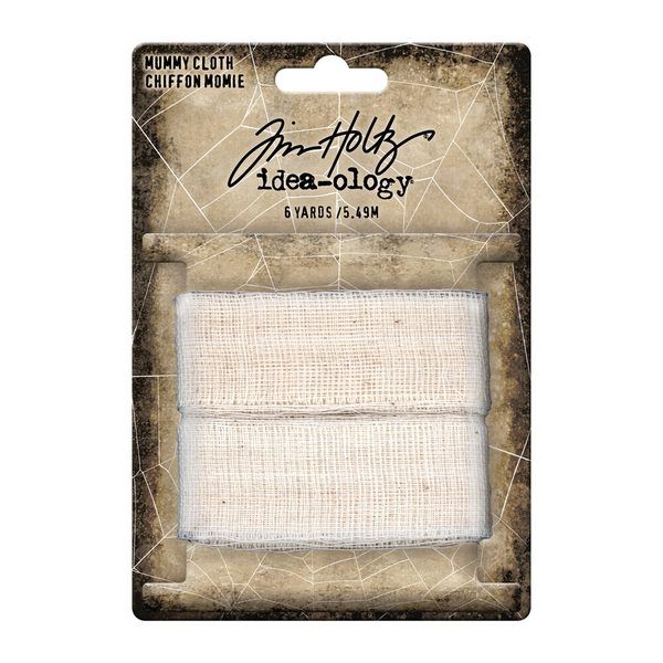 Tim Holtz Halloween decoración vendas momia Idea-Ology