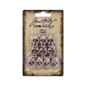 Tim Holtz Halloween decoración calaveras Idea-Ology