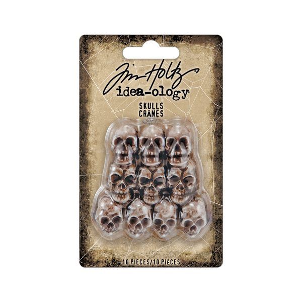 Tim Holtz Halloween decoración calaveras Idea-Ology