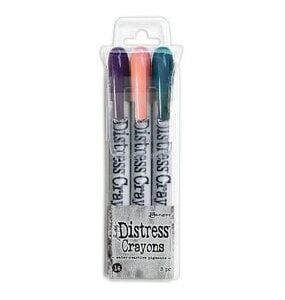 Distress Crayons Set 14 - Tim Holtz para Ranger (3 colores)