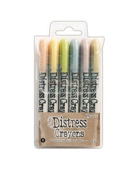 Distress Crayons Set 8 - Tim Holtz para Ranger (6 colores)