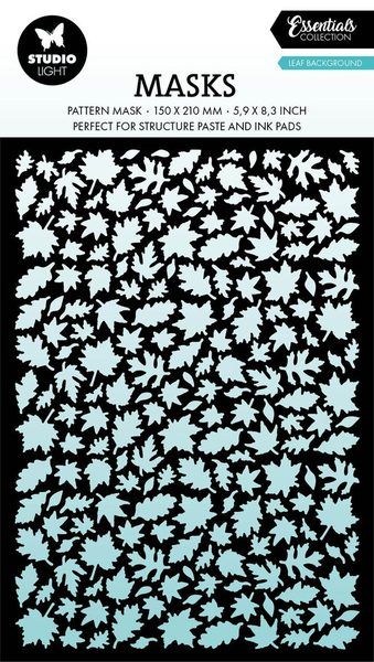 Stencil Leaf Background Studio Light