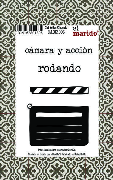 PRÓXIMAMENTE Sello Claqueta de El Marido