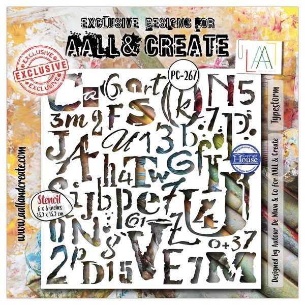 Stencil Typestorm, AALL and create