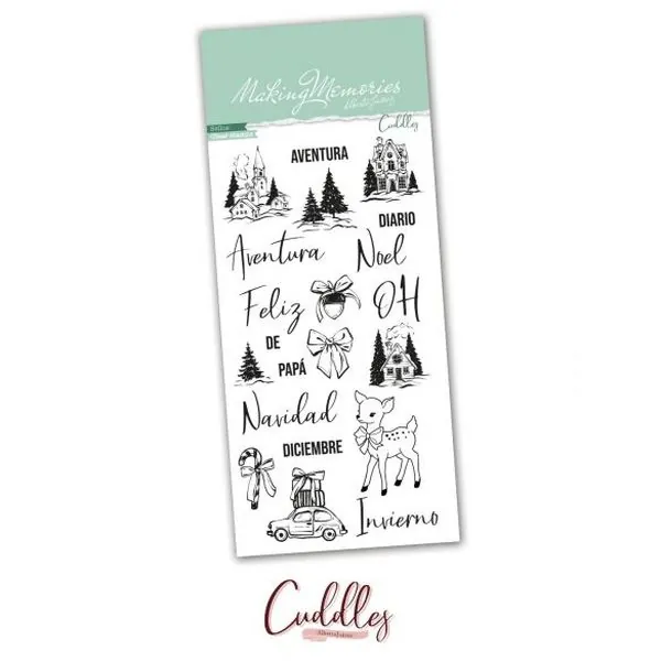 Set de Sellos Cuddles - Alberto Juárez